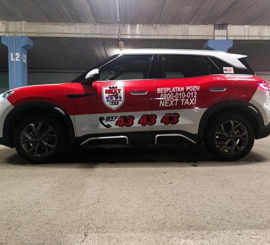 Taxi Kruševac - NEXT TAXI